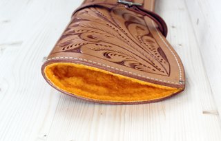 Fodero cuoio lavorato Winchester 94
