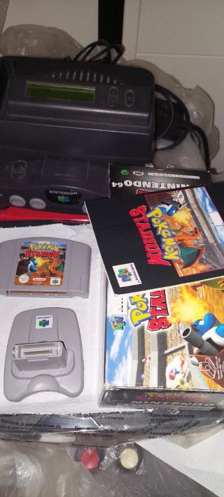 Pokemon Stadium PAL Boxed Complete N64