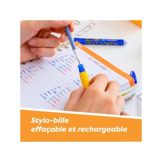 BIC Illusion bolígrafos borrables recargables