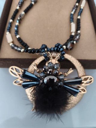 Collar Vintage Diseño Abeja