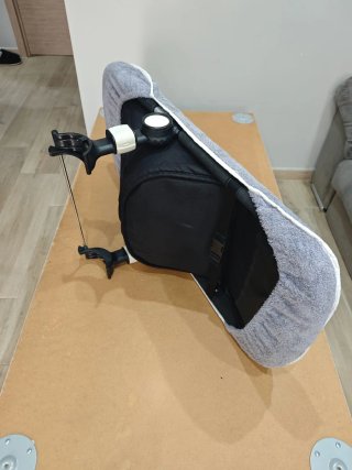 Cubresilla rizo Bugaboo Cameleon gris