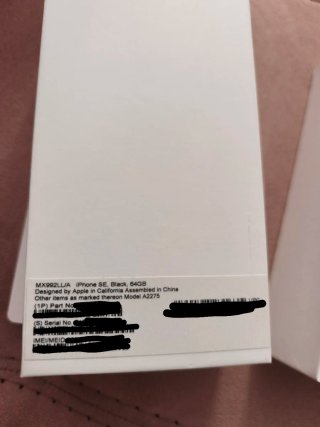 iPhone SE 2ª Gen 64GB Nero