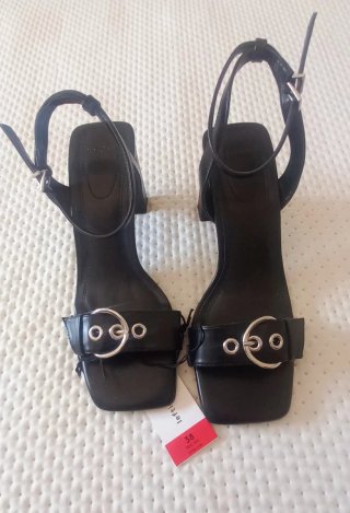 Sandalias tacón mujer