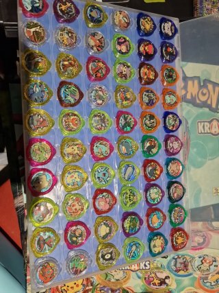 Colección completa KRAKS Pokémon + Álbum
