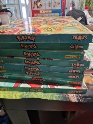 Colección completa KRAKS Pokémon + Álbum