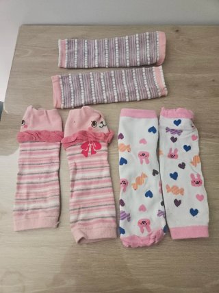 3 Calentadores Ballet Niña Talla Única
