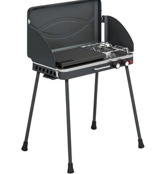 Barbacoa a gas portatile 2 in 1 propano 7 kW