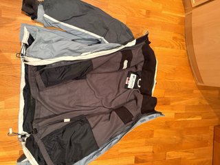 Chaqueta Columbia Gore-Tex Hombre Negra/Gris
