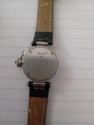 Cartier Miss Pasha auténtico, esfera rosa