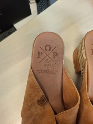 Sandalias POPA Talla 38 Camel