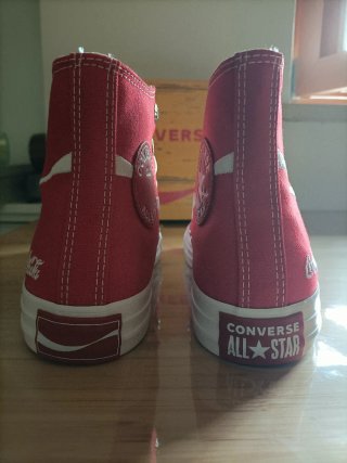 Converse Coca-Cola Rosse Tg.37 Unisex