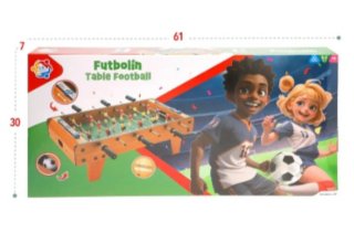Futbolín infantil de mesa cuerpo madera desmontado