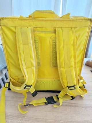 Bolsa repartidor Glovo amarilla