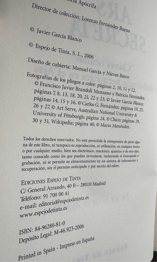 Libro ars secreta