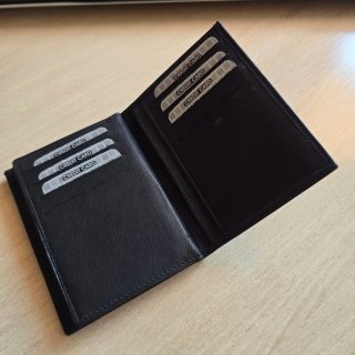 Cartera de hombre negra