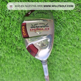 Híbrido 3 21º Callaway Big Bertha Diablo Golf