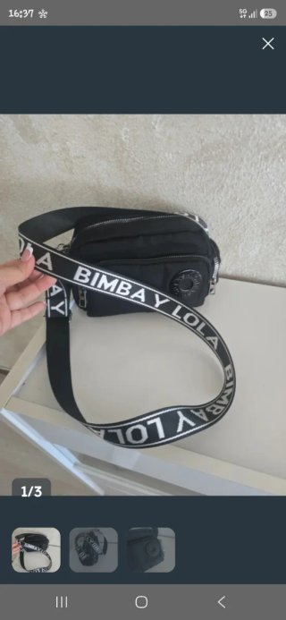 Bolso negro Bimby Lola