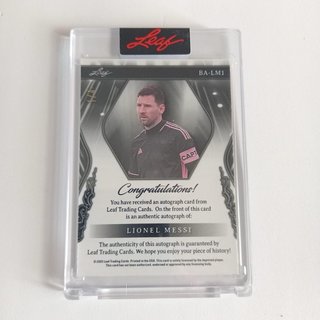 Firma Messi 1/4 Leaf Sports Heroes