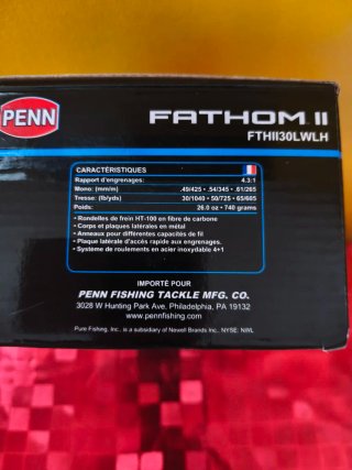 Carrete de pesca Penn Fathom II