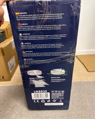 Ventilador de Techo Mimotec LED Colours