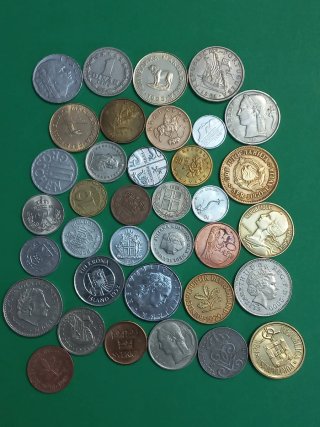 Colección de Monedas Varias Europeas
