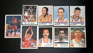 Pack de 9 Cromos Baloncesto NBA (6) y ACB (3)