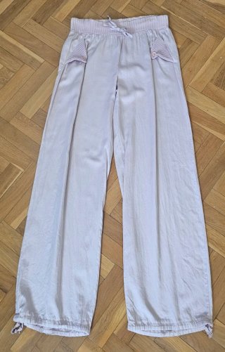 Pantalón satén rosa T/U