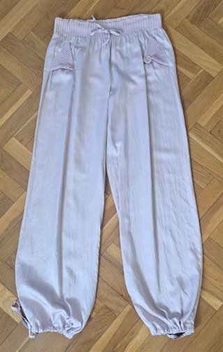 Pantalón satén rosa T/U