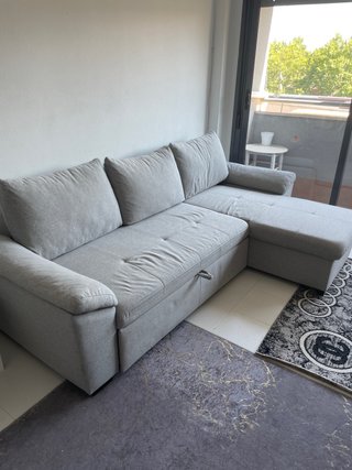 Sofá Cama Anton Gris