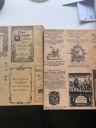 Don Quijote de la Mancha Tomo I y II) Edición 1963
