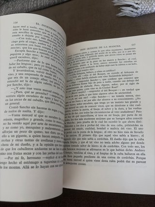 Don Quijote de la Mancha Tomo I y II) Edición 1963