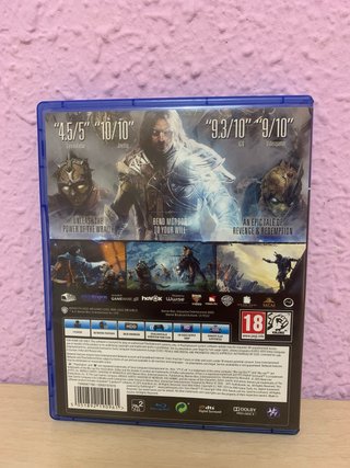 Shadow of Mordor GOTY PS4