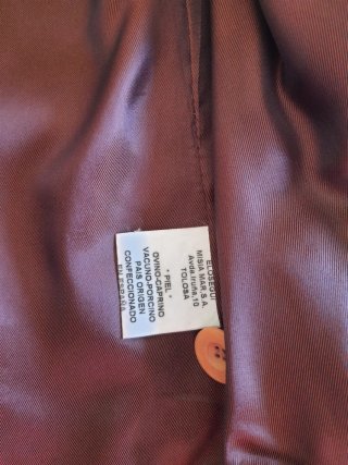 Chaqueta de cuero autentico como nueva