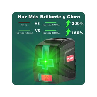HYCHIKA Nivel Láser Verde Autonivelante Bricolaje