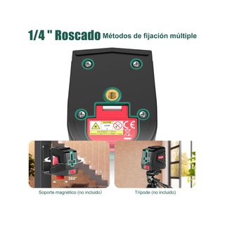 HYCHIKA Nivel Láser Verde Autonivelante Bricolaje