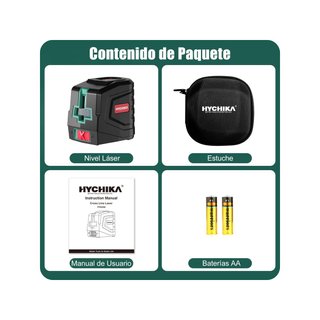 HYCHIKA Nivel Láser Verde Autonivelante Bricolaje