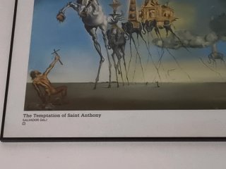 Cuadro La Tentación de San Antonio Dalí