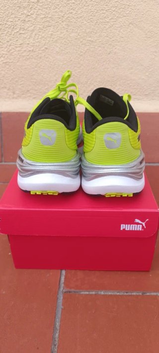 Zapatillas Puma Nitro Running Verde/Negro