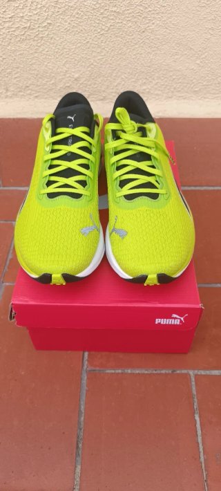 Zapatillas Puma Nitro Running Verde/Negro