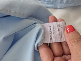 Camicia Mc Laurent Azzurra XL Made in Italy