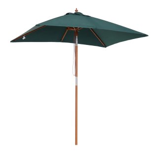 Ombrellone da Giardino 2x1.5 m Inclinabile Verde