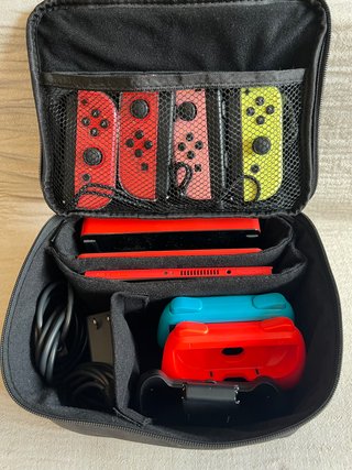 Nintendo Switch OLED Edición Mario Red