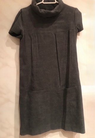 Vestido gris Mango talla M