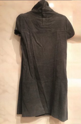 Vestido gris Mango talla M