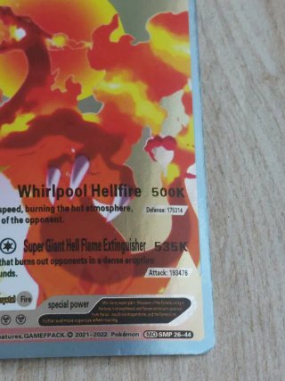 Carta Pokemon Charizard V Edition