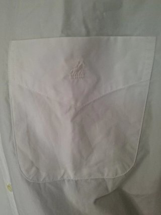 Camisa de vestir blanca hombre