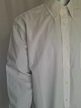 Camisa de vestir blanca hombre