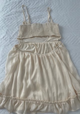 Vestido Beige Talla S