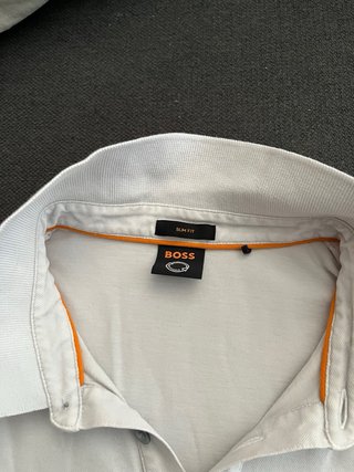 Polo Hugo Boss Talla M Gris