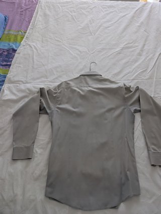 Camicia Clayton Grigia Uomo XL Cotone Elegante